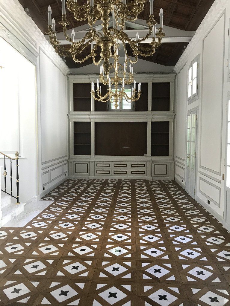 Pavimento con disegno