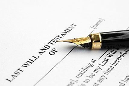 Probate Law — Pen and Last Will Document in El Paso, TX
