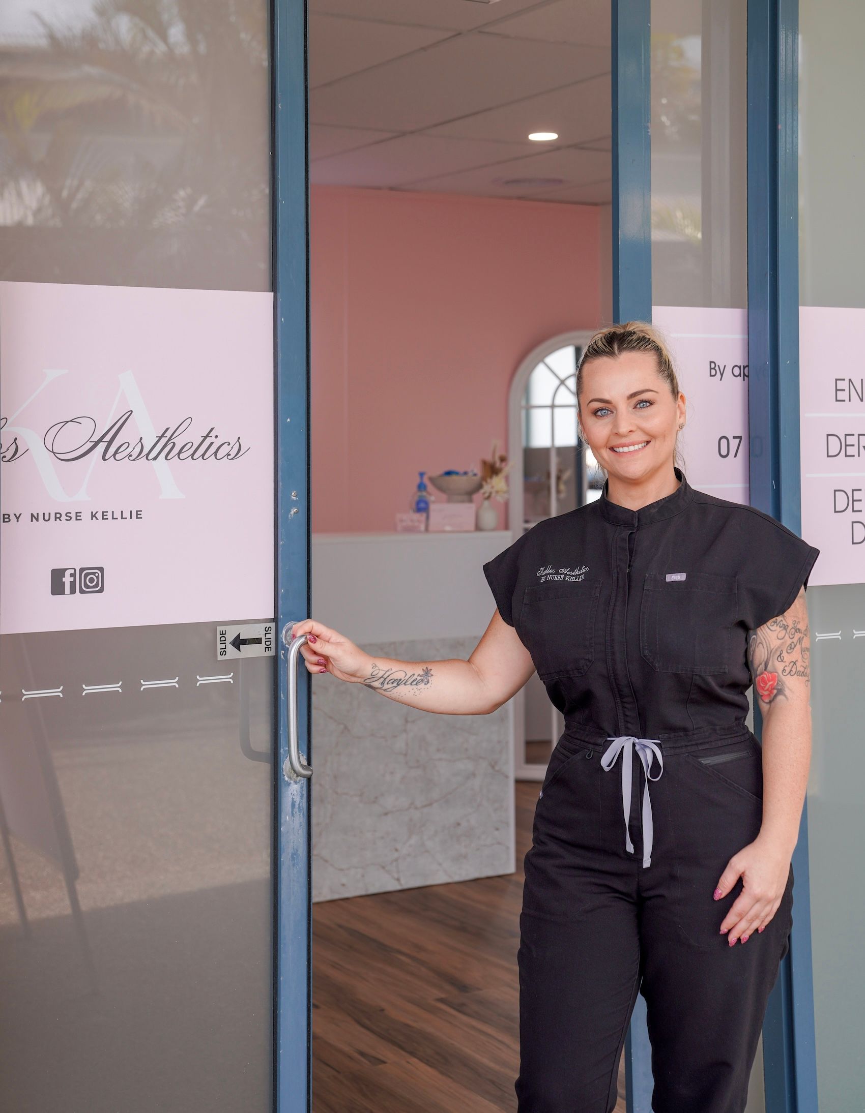 A Cosmetic Nurse in Pink Uniform  — Kàllos Aesthetics by Nurse Kellie In Urangan, QLD