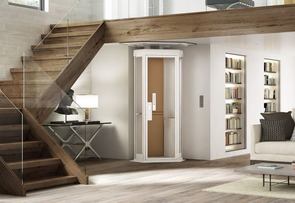 Home lift per casa con soppalco