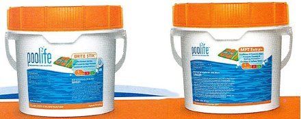 Spa Chemicals — Poolife Brite Stix Sanitizer and Poolife MPT Extra Tablets in Gainesville, GA