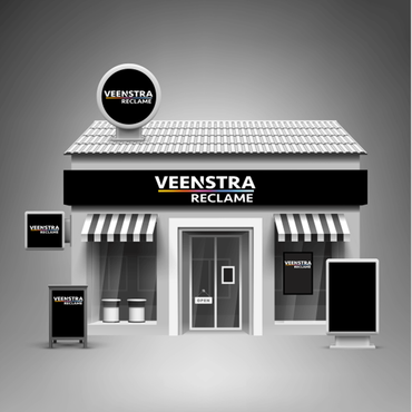 Gevel reclame Veenstra design