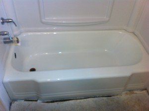 Tub Repairs — White Bathtub in Versailles, KY