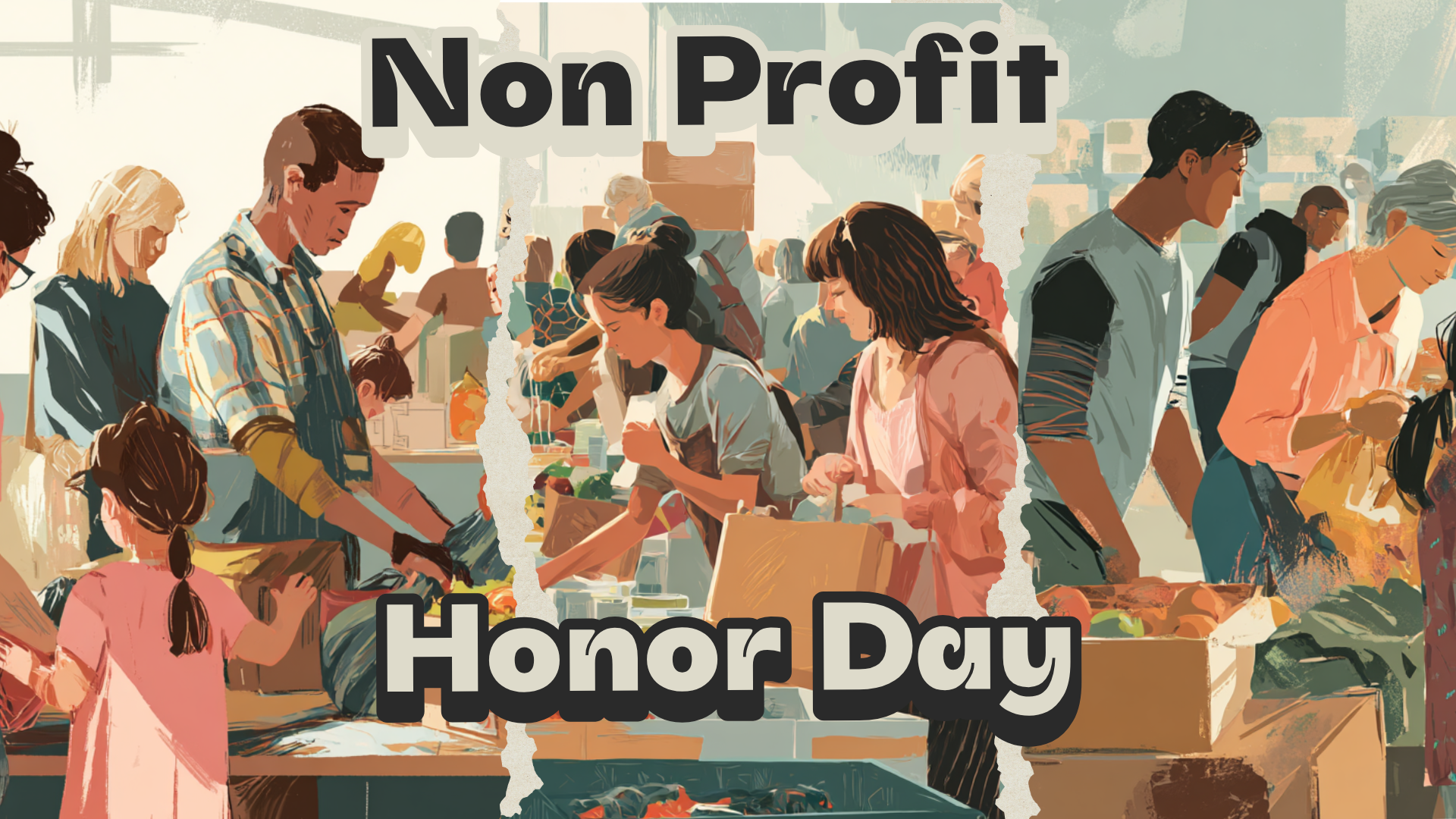People shopping at a market-like event, with 