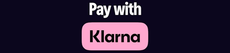 Klarna logo in bold black font.