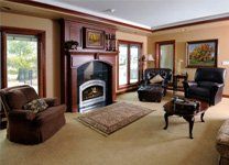 Living Room - Carpet Cleaning in Oakdale, MN