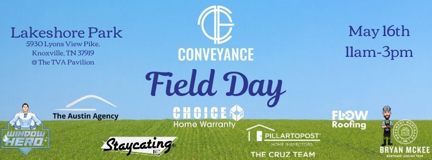 Lakeshore park is holding a field day on may 16th.
