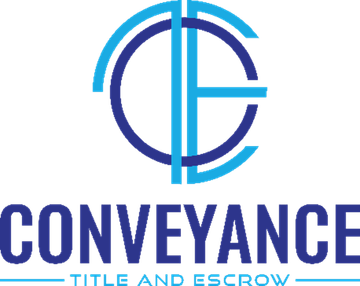 Conveyance title and escrow logo on a white background