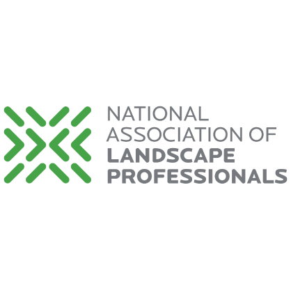 the logo for the national association of landscape professionals .