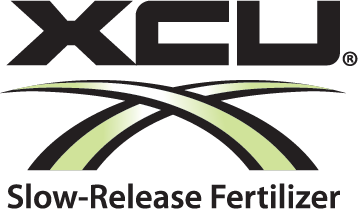 a logo for xcu slow release fertilizer