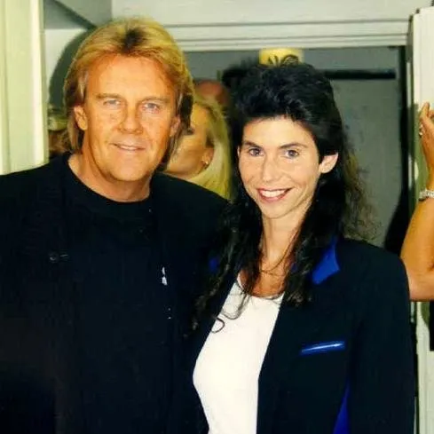 Howard Carpendale mit Angelika Leetz von der Künstleragentur A.L.P.