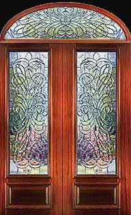 German Antique Crystal | Doors with Transom