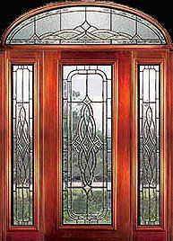 Beveled Glass | Doors with Transom