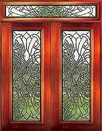 German Antique Crystal | Doors with Transom