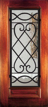 Savannah | Iron Grill Glass | Premium Doors | Sugar Land, TX