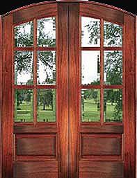 Six Lite Arched Top | Solid Doors