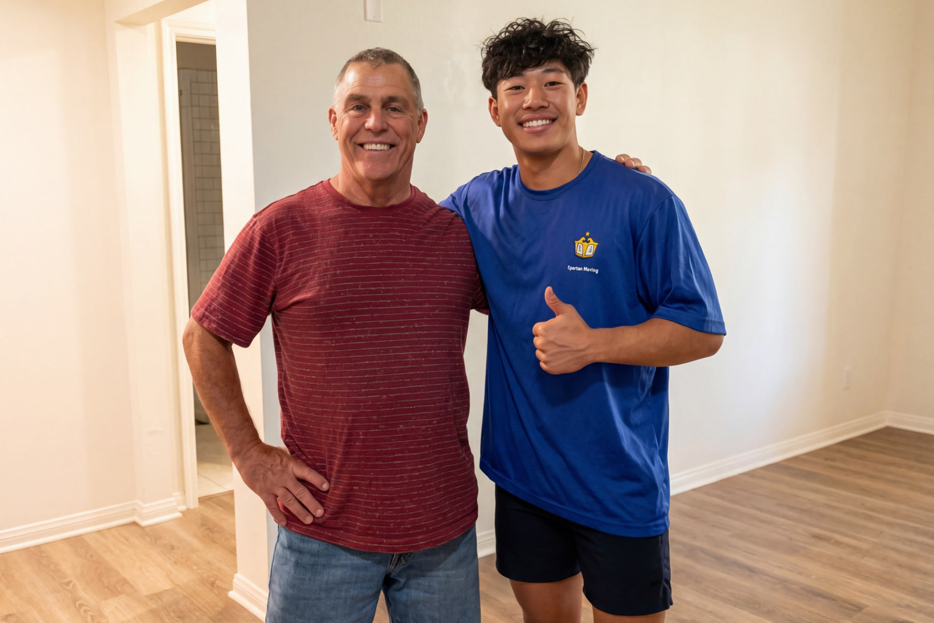 A man and a woman are loading boxes into a van.