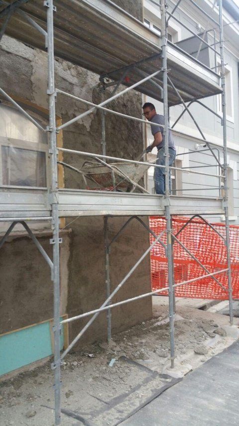 impalcature per ristrutturazioni edili