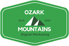 Ozark Mountains Digital Marketing logo with link to home page