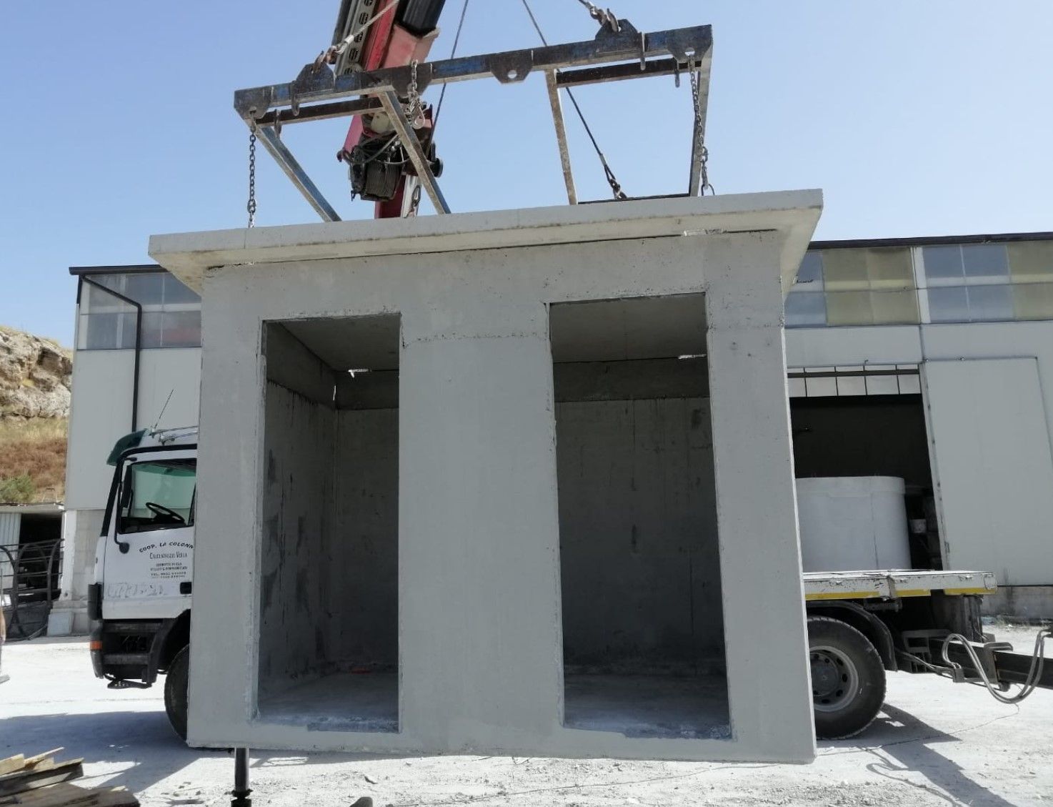 calcestruzzi la colonna - sistema costruttivo 1