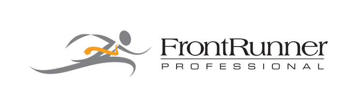 A logo for a company called frontrunner professional