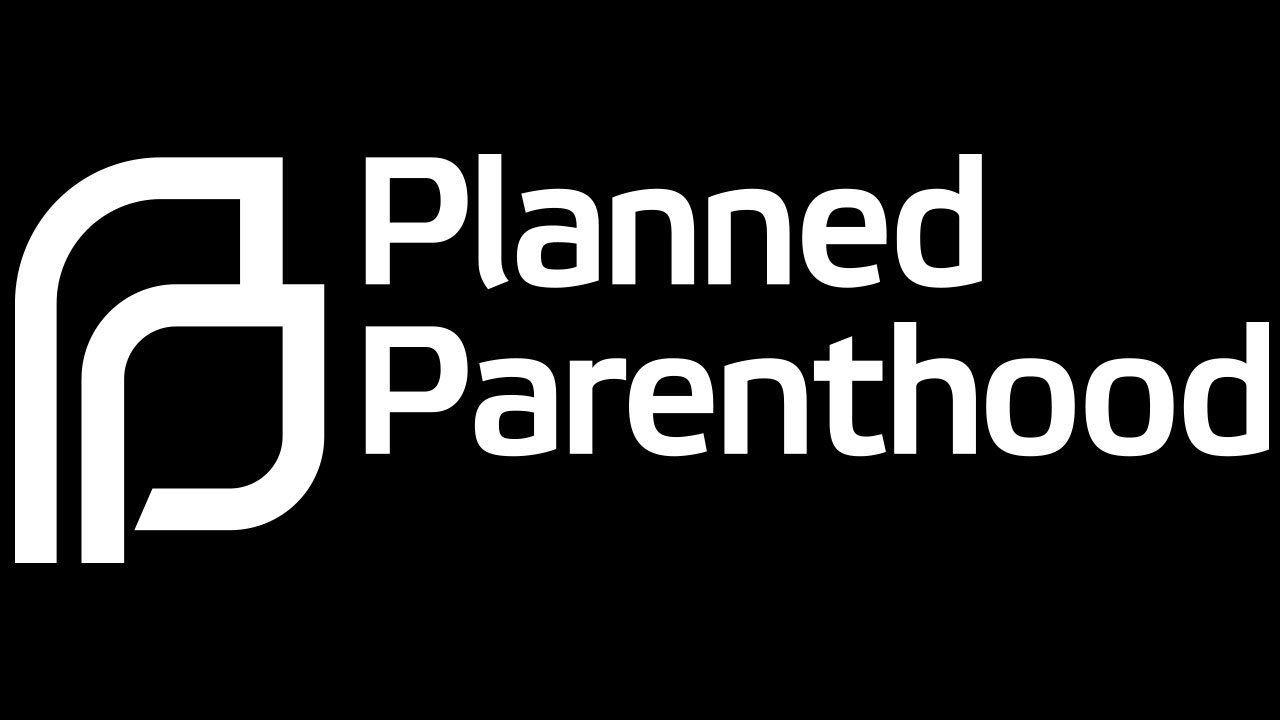 Planned Parenthood logo with a white stylized 