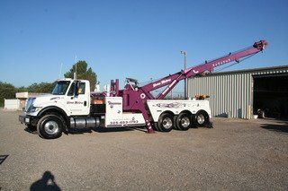 Tow truck service fleet truck in San Angelo, TX