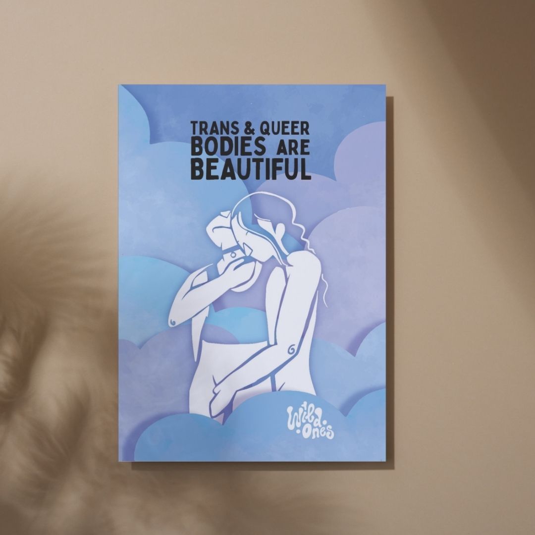 Postcard Trans & Queer Bodies are Beautiful
