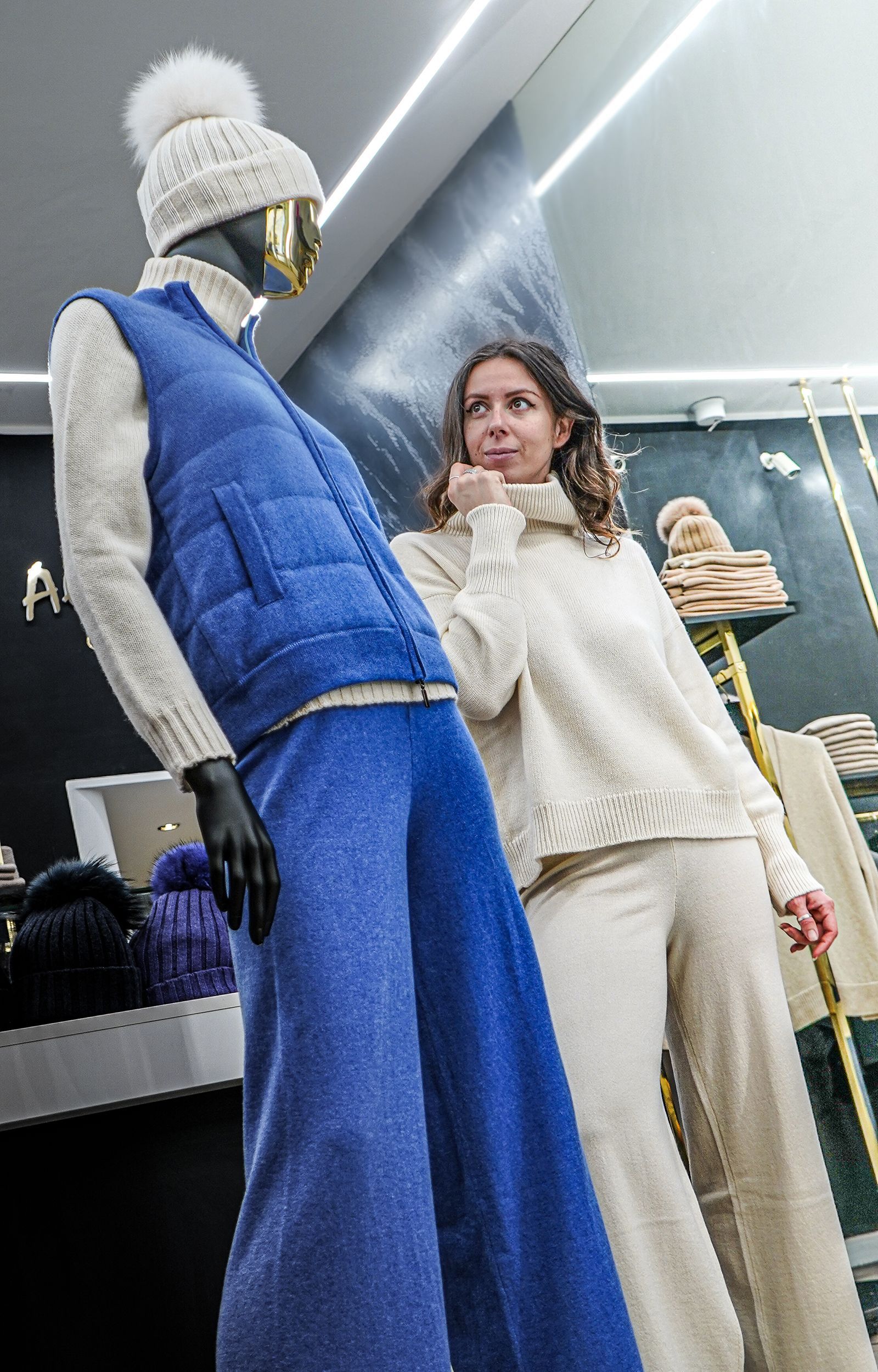 boutique cashmere Milano