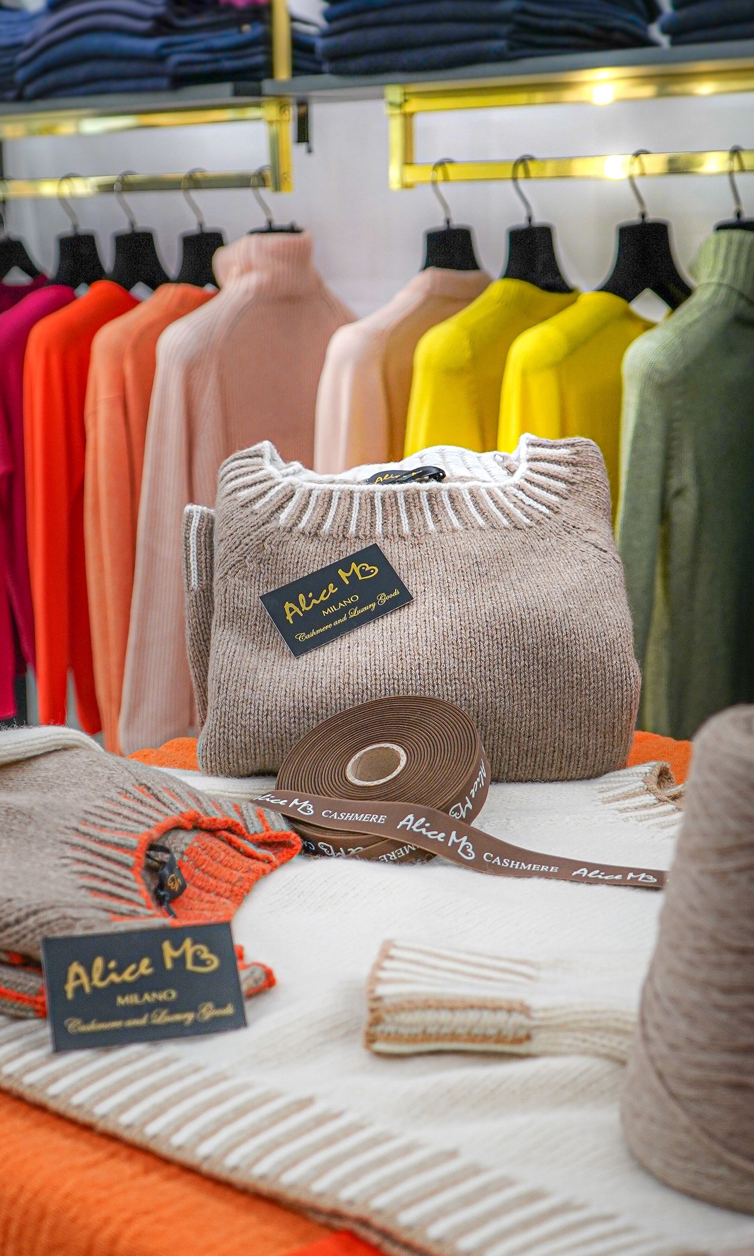 boutique cashmere Milano