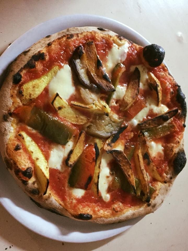 pizza con patate e pepe