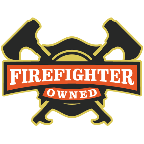 A logo for a firefighter owned company