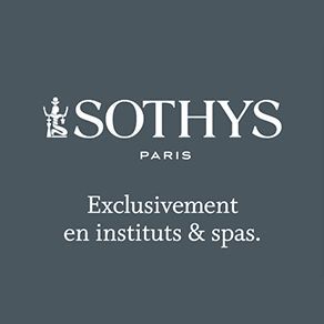 A logo for sothys paris exclusivement en instituts & spas