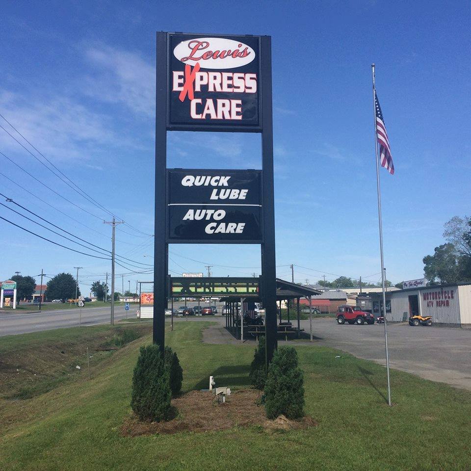 Sign Board - Cairo, GA - Lewis Express Care