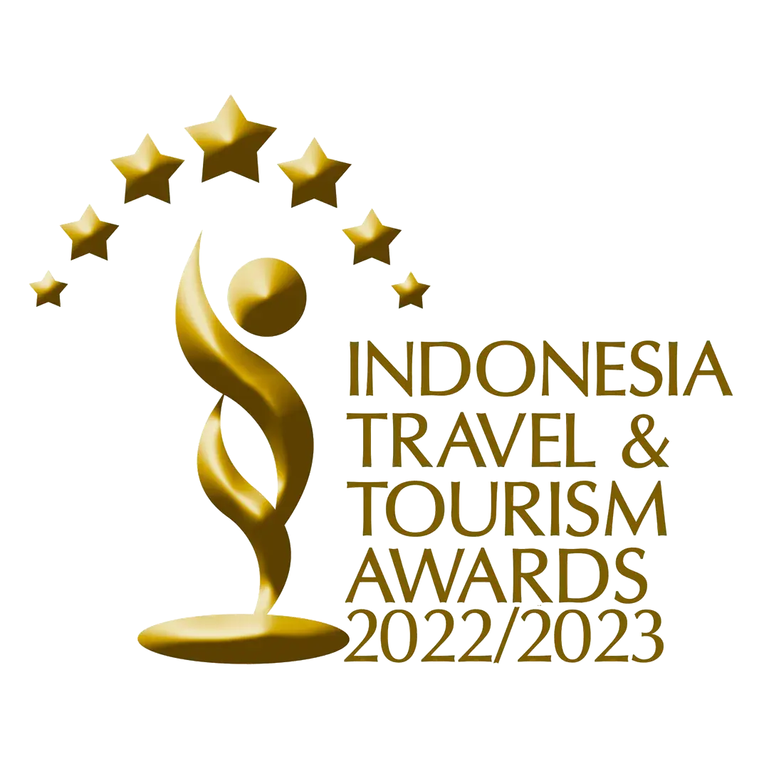 The logo for indonesia travel and tourism awards 2022/23