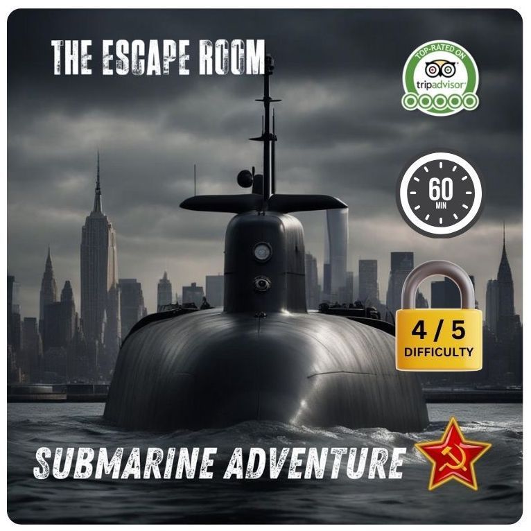 The Escape Room Lanzarote
Nuclear Submarine Escape Room in Puerto del Carmen Lanzarote