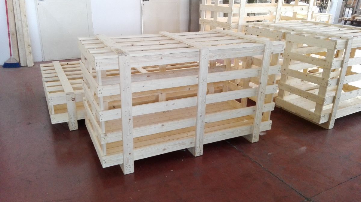 gabbia in legno per trasporti