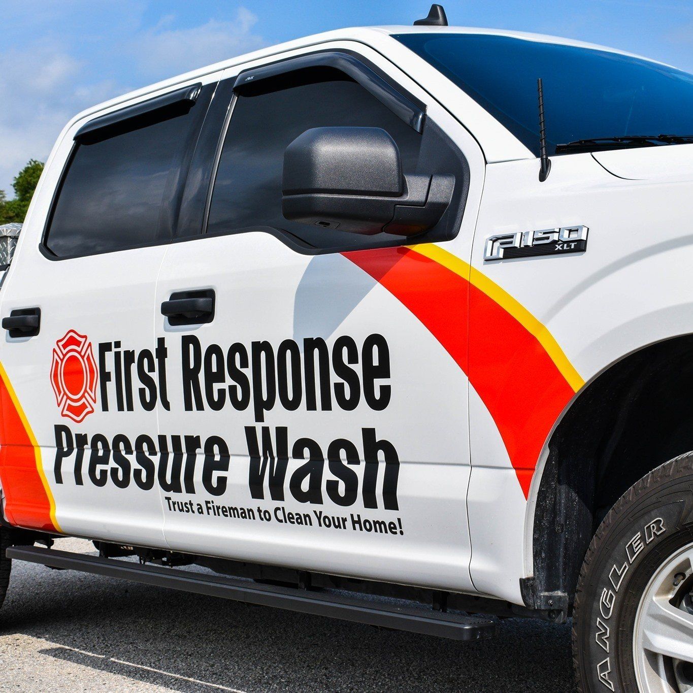 First Response Pressure Wash truck | Tampa, FL | First Response Pressure Wash