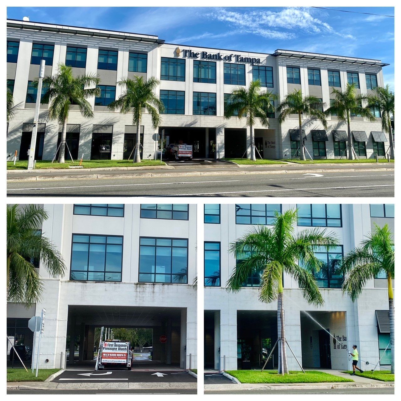 Commercial roof cleaning | Tampa, FL | First Response Pressure Wash