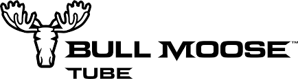 Logo of a moose head with antlers above the text "BULL MOOSE" and "TUBE". The "MOOSE" text has a trademark symbol.