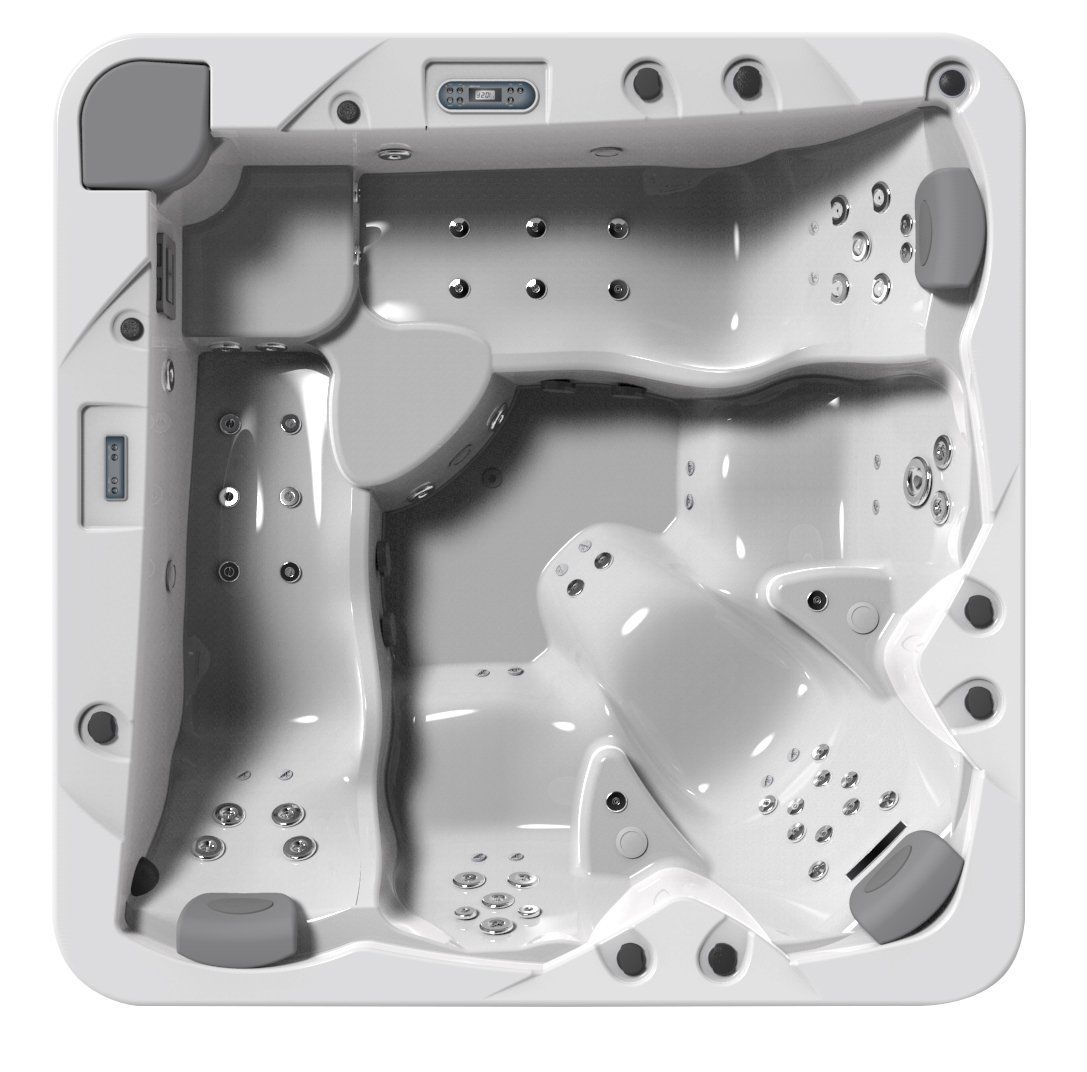 inside of a premium hot tub from hypa spa