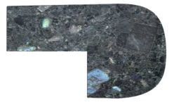 Laminated Edges — 2 CM Double Half Round in Salt Lake City, UT