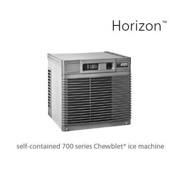 Horizon self-contained 700 series Chewblet® ice machine