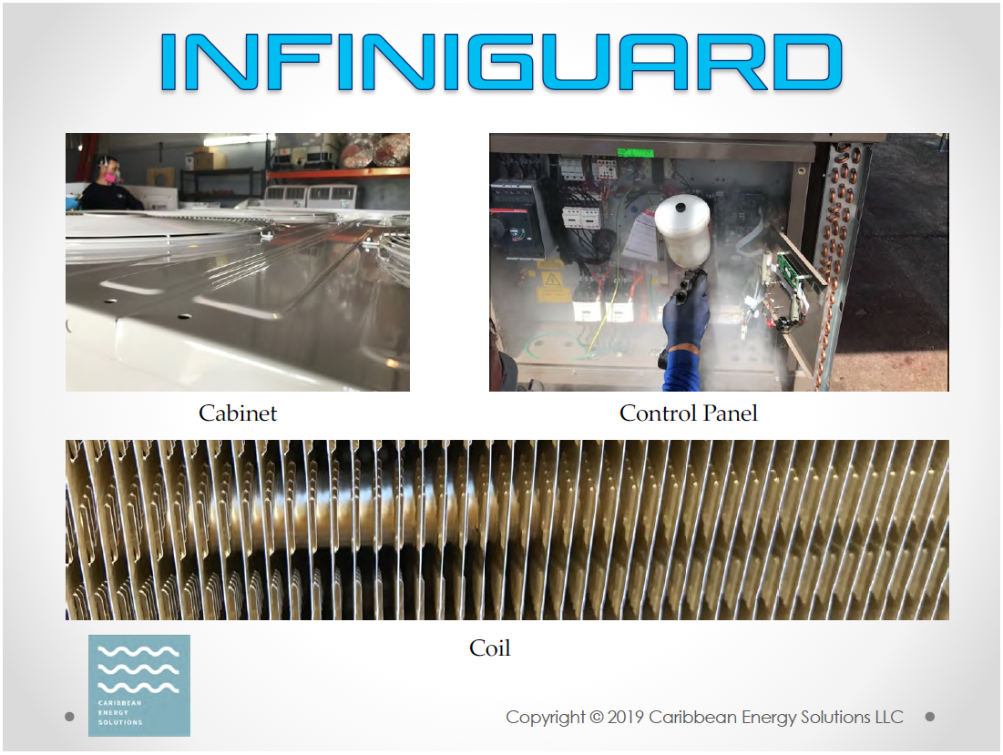 INFINIGUARD Cabinet, Control Panel and Coil — Virginia Beach, VA — Hybrid Coatings, LLC