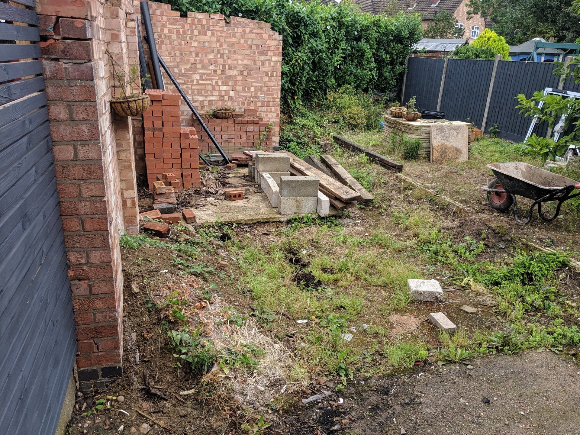Leicester landscaping and building August 2020
