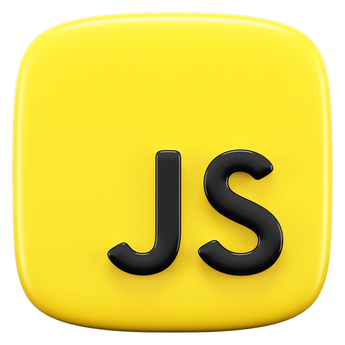 A yellow square with the letter js on it