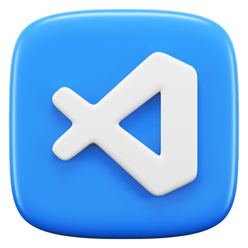A blue square with a white x on it