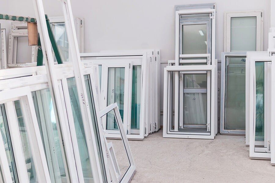 Warehouse With Window Screens — Builders in Ingham, QLD