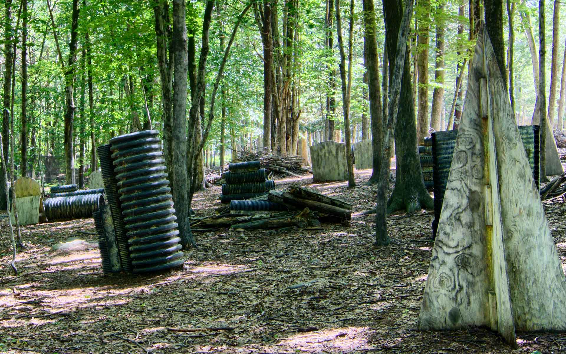 Graveyard Playing Field | AG Paintball Park