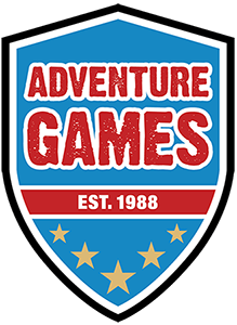 AG Paintball Adventure Games Main Logo - Wordmark with Shield